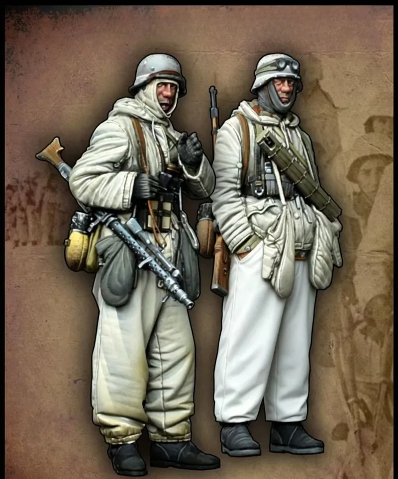 1/35 Scale Die Cast Resin Figure Assembled Model Kit Machine Gun Soldiers History Miniature Sculpture Unassembled and Unpainted
1/35 Scale Die Cast Resin Figure Assembled Model Kit Machine Gun Soldiers History Miniature Sculpture Unassembled and Unpainted