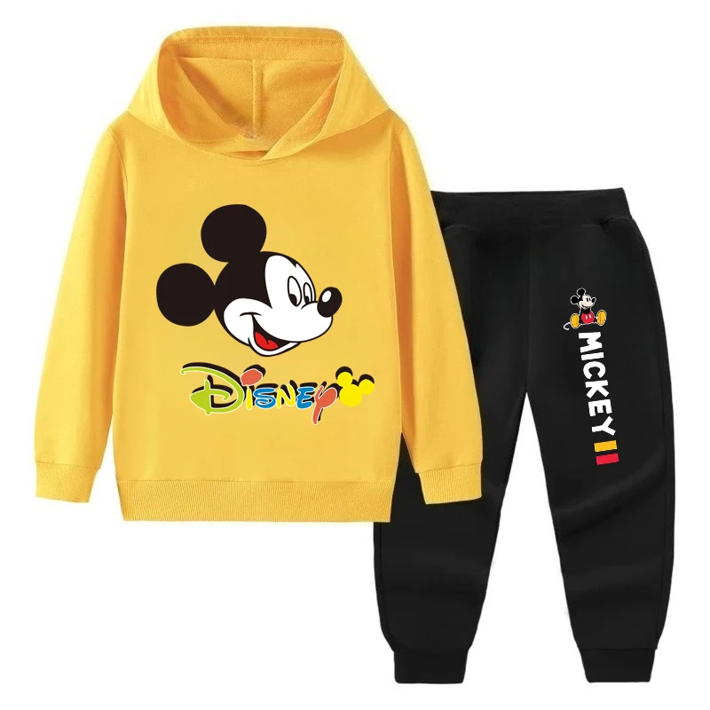Disney Hoodie For Boys Casual Thin Long-sleeves Sweatshirt+long Pants Sets for Kids Autumn Mickey Printed 2pcs Set Clothing
Disney Hoodie For Boys Casual Thin Long-sleeves Sweatshirt+long Pants Sets for Kids Autumn Mickey Printed 2pcs Set Clothing