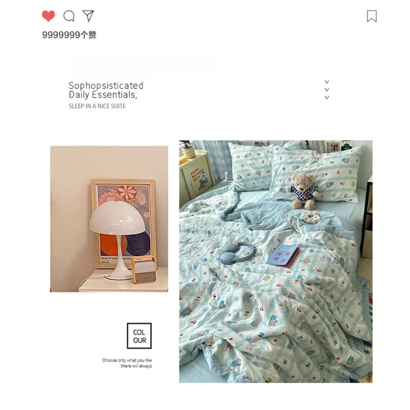 Cartoon Washed Cotton Xia Liang Quilt Class A Children Покрывало Стеганое Kotatsu لحاف Colcha Tagesdecke Bettüberwurf
Cartoon Washed Cotton Xia Liang Quilt Class A Children Покрывало Стеганое Kotatsu لحاف Colcha Tagesdecke Bettüberwurf