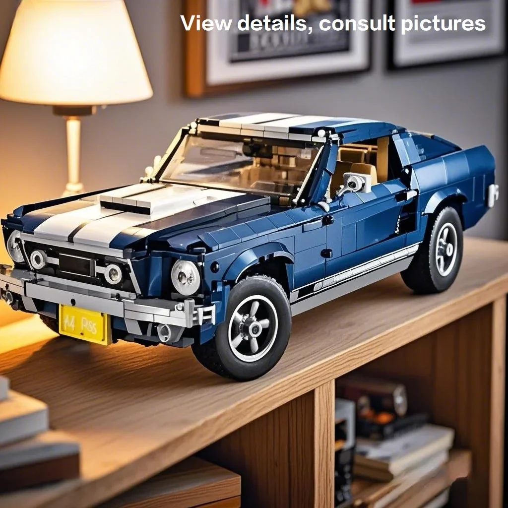 New Race Vintage Muscle Car Building Set Compatible 10265 - 1471PCS Ford Mustang Model Kit Christmas Birthday Gifts
New Race Vintage Muscle Car Building Set Compatible 10265 - 1471PCS Ford Mustang Model Kit Christmas Birthday Gifts