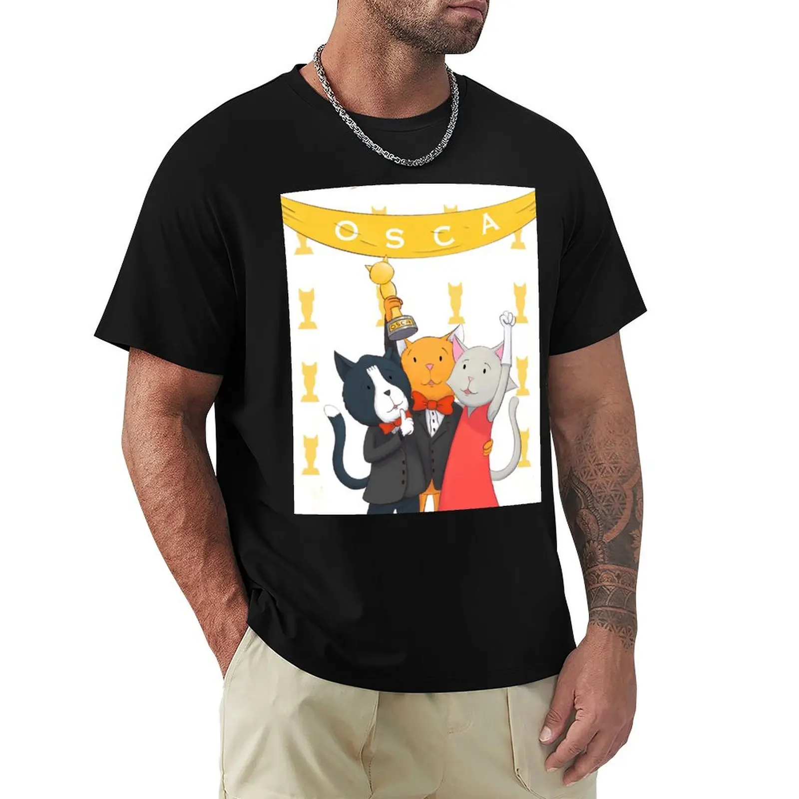 KITTEN CUTHBERT RECEIVING HIS OSCA! T-Shirt vintage boys animal print customizeds t shirt men 100℅ cotton
KITTEN CUTHBERT RECEIVING HIS OSCA! T-Shirt vintage boys animal print customizeds t shirt men 100℅ cotton