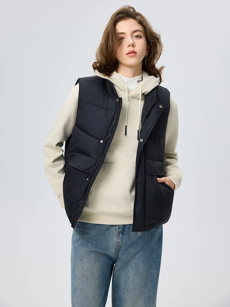 Легкий пуховый жилет женский с воротником-стойкой, новинка зимы, модная верхняя одежда, маленький размер, хлопковая куртка
Легкий пуховый жилет женский с воротником-стойкой, новинка зимы, модная верхняя одежда, маленький размер, хлопковая куртка