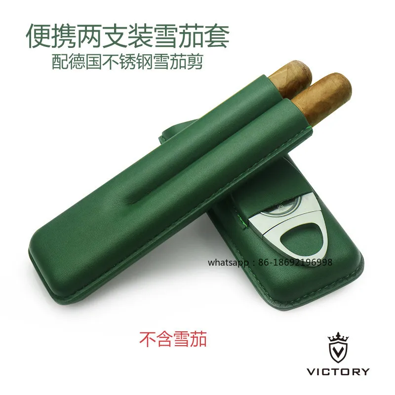 Кубинский кожаный чехол для сигар, портативная коробка из 2 упаковок, сумка из воловьей кожи, увлажняющая трубка с ножом r, подарочная коробка
Кубинский кожаный чехол для сигар, портативная коробка из 2 упаковок, сумка из воловьей кожи, увлажняющая трубка с ножом r, подарочная коробка