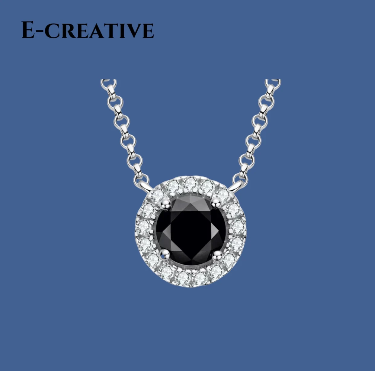 European and American luxury fashion high-end sense black moissanite necklace diamond collar pendant
European and American luxury fashion high-end sense black moissanite necklace diamond collar pendant