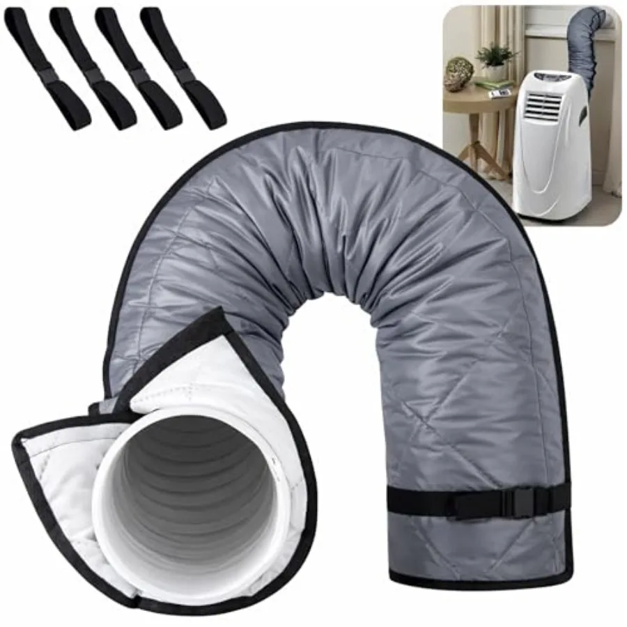 Quilting Air Condiner Hoe Cover, AC Inted Hoe Cover Wrap with 4 Adjutable Buckle trap, Pable Air Condiner Hoe leeve for ''-.9"
Quilting Air Condiner Hoe Cover, AC Inted Hoe Cover Wrap with 4 Adjutable Buckle trap, Pable Air Condiner Hoe leeve for ''-.9"