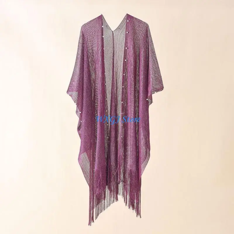 37JE Sexy Swimming Suit Tassel Shawl Cardigan Cover Ups Down Sleep For Swimwear
37JE Sexy Swimming Suit Tassel Shawl Cardigan Cover Ups Down Sleep For Swimwear