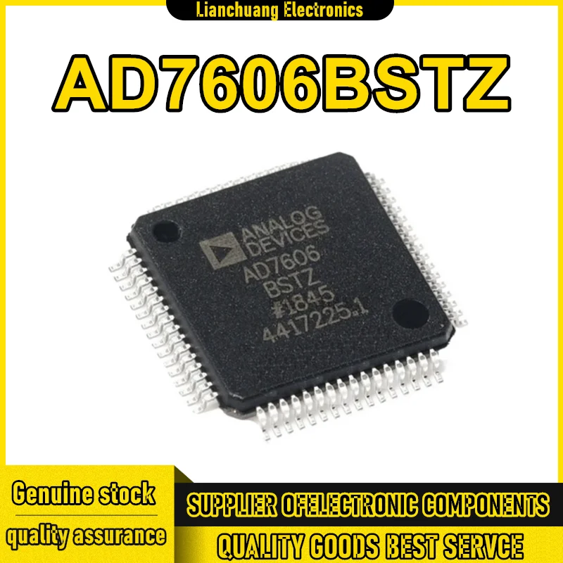 AD7606BSTZ AD7606BSTZ-RL LQFP-64 IC Chip 100% New Original in stock
AD7606BSTZ AD7606BSTZ-RL LQFP-64 IC Chip 100% New Original in stock