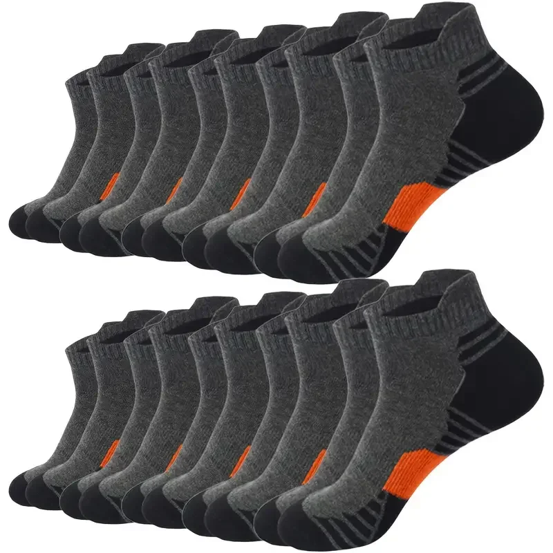5/10Pairs Men's Ankle Sport Socks - Sweat-absorbing Breathable Comfy Socks For Running Outdoor Activities
5/10Pairs Men's Ankle Sport Socks - Sweat-absorbing Breathable Comfy Socks For Running Outdoor Activities