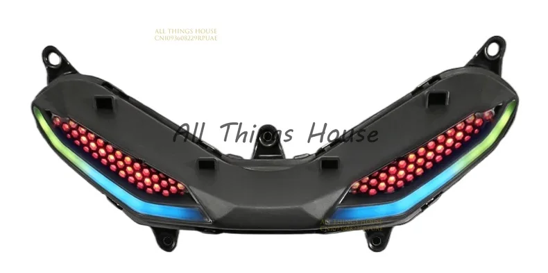 12V LED Motorcycle Integrated Turn Signal DRL Front Headlight Remote Control Color-Changing Light Compatible For Y15ZR V1 V2
12V LED Motorcycle Integrated Turn Signal DRL Front Headlight Remote Control Color-Changing Light Compatible For Y15ZR V1 V2