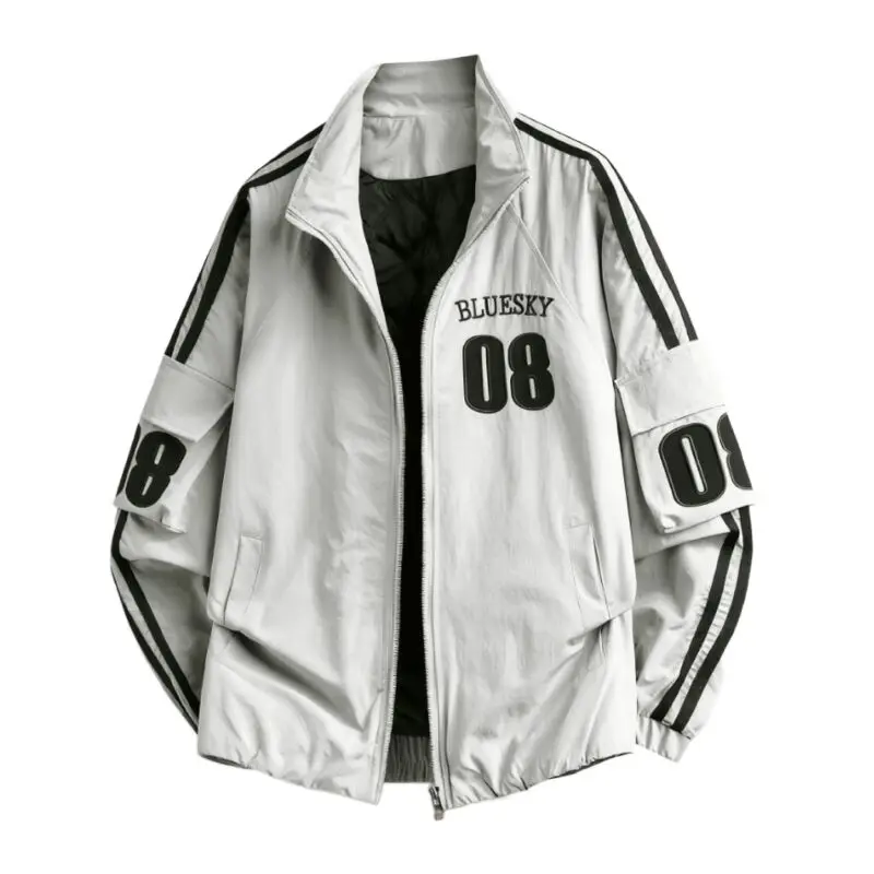 Мужская куртка с воротником-стойкой, стильная рабочая одежда Bad Boy, пальто, осень 2024, модная повседневная куртка, мужская модная универсальная верхняя одежда
Мужская куртка с воротником-стойкой, стильная рабочая одежда Bad Boy, пальто, осень 2024, модная повседневная куртка, мужская модная универсальная верхняя одежда