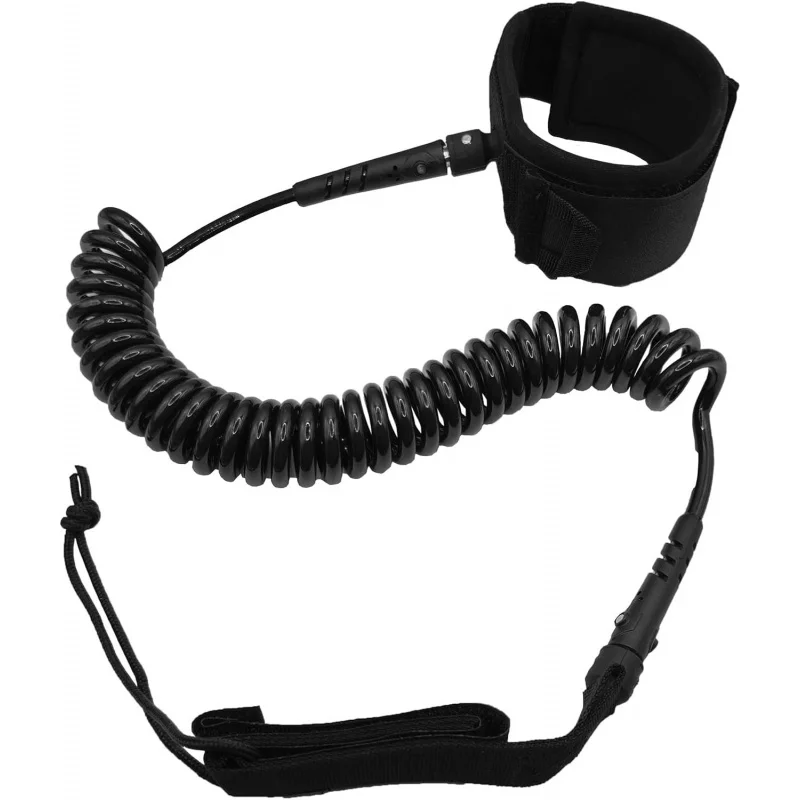 Premium Coil SUP Leash, 10 ft Coiled Paddle Board Leashes, 7.2mm Thick Legrope Strap for Longboard Surfboards
Premium Coil SUP Leash, 10 ft Coiled Paddle Board Leashes, 7.2mm Thick Legrope Strap for Longboard Surfboards