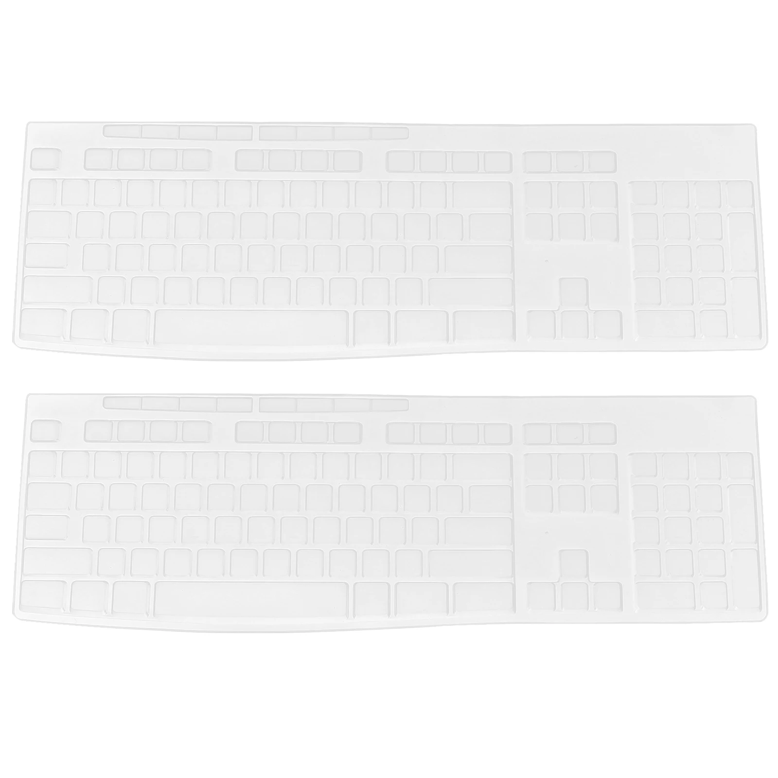 2pcs Film Transparent Keyboard Cover Protective Cover Waterproof Dustproof Silicone Keyboard Protector for MK270
2pcs Film Transparent Keyboard Cover Protective Cover Waterproof Dustproof Silicone Keyboard Protector for MK270