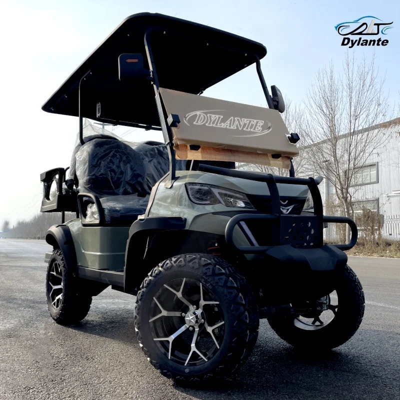 2025 New Design Wholesale 48V 2+2 Seat 4 Wheel Golf Cart Off-road Hunting Club Car Suitable for Multiple Locations
2025 New Design Wholesale 48V 2+2 Seat 4 Wheel Golf Cart Off-road Hunting Club Car Suitable for Multiple Locations