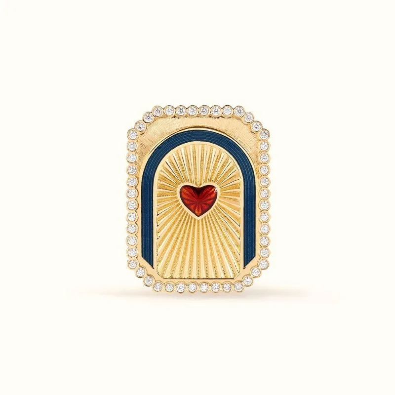 Literary retro style red love tarot card Devil's Eye stamp ring men's trendy accessories
Literary retro style red love tarot card Devil's Eye stamp ring men's trendy accessories