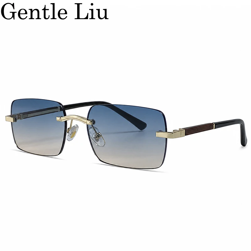 Vintage Rimless Rectangle Sunglasses Men 2026 Luxury Brand Designer Small Square Eyewear Fashion Hip Hop Punk Sun Glasses Male
Vintage Rimless Rectangle Sunglasses Men 2026 Luxury Brand Designer Small Square Eyewear Fashion Hip Hop Punk Sun Glasses Male