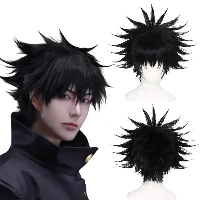 Black Anti-heavenly Anti-heavenly Short Hair Synthetic Wig Comic Character Fuhei Huicos Wig Comic Reality Show Wig
Black Anti-heavenly Anti-heavenly Short Hair Synthetic Wig Comic Character Fuhei Huicos Wig Comic Reality Show Wig