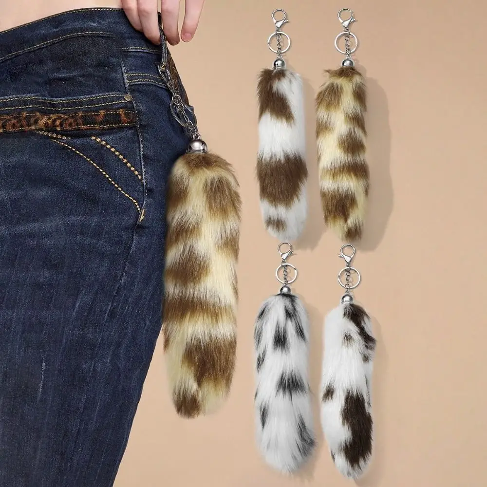 Fashion Y2K Style Fluffy Tail Keychain Leopard Print DIY Bag Charm Gift Soft Keychain Pendant Backpack Decoration
Fashion Y2K Style Fluffy Tail Keychain Leopard Print DIY Bag Charm Gift Soft Keychain Pendant Backpack Decoration