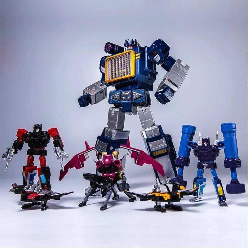 Transformation MasterPiece THF-01J THF01J Soundwave With One Tape Walkman KO MP13 G1 Action Anime Figure Robot Toys
Transformation MasterPiece THF-01J THF01J Soundwave With One Tape Walkman KO MP13 G1 Action Anime Figure Robot Toys