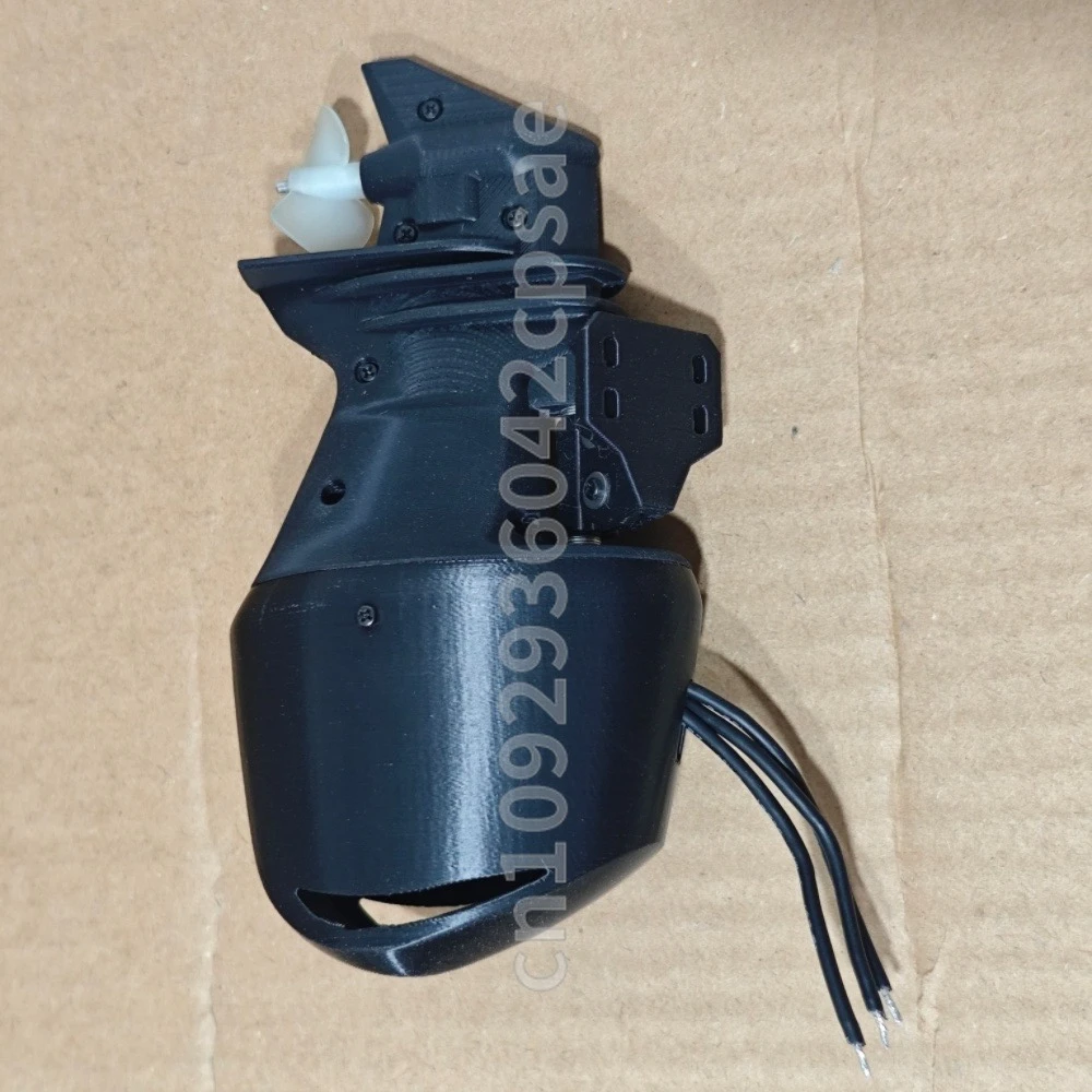 PLA 3D Printed Electric Outboard Engine Model - 2S-3S 2212 Brushless Motor - Thruster Shell 64*37*130mm for DIY RC Jet Boat
PLA 3D Printed Electric Outboard Engine Model - 2S-3S 2212 Brushless Motor - Thruster Shell 64*37*130mm for DIY RC Jet Boat