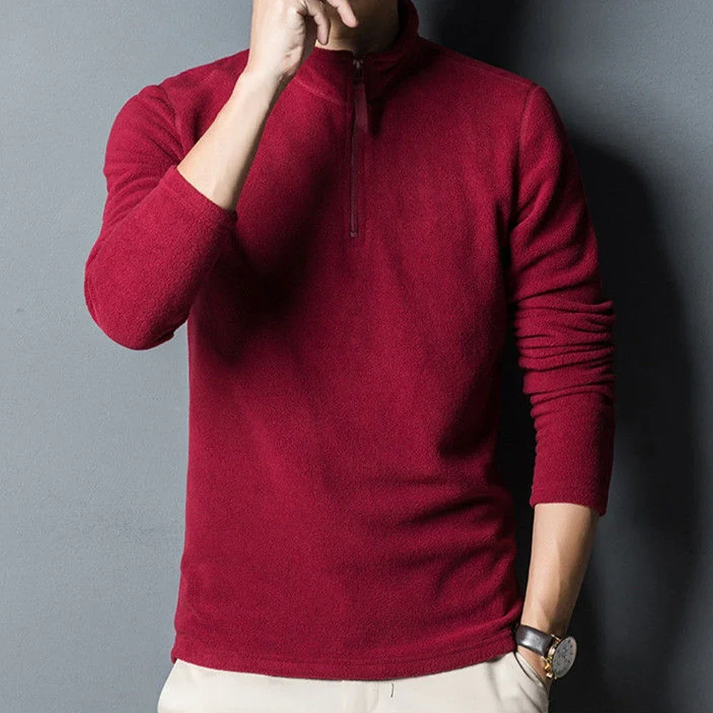Hoodie Mens Sweatshirt Tops Warm Winter Autumn Half Turtleneck Long Sleeve Fleece Solid Color Comfortable
Hoodie Mens Sweatshirt Tops Warm Winter Autumn Half Turtleneck Long Sleeve Fleece Solid Color Comfortable