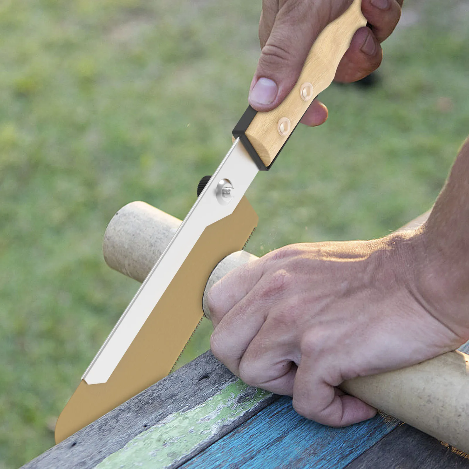 7 inch Japanese Style Hand Saw High Carbon Steel Pull Saw Efficient Cutting Pull Sawblade 3 Sided Sharpening Hand Blade for DIY
7 inch Japanese Style Hand Saw High Carbon Steel Pull Saw Efficient Cutting Pull Sawblade 3 Sided Sharpening Hand Blade for DIY