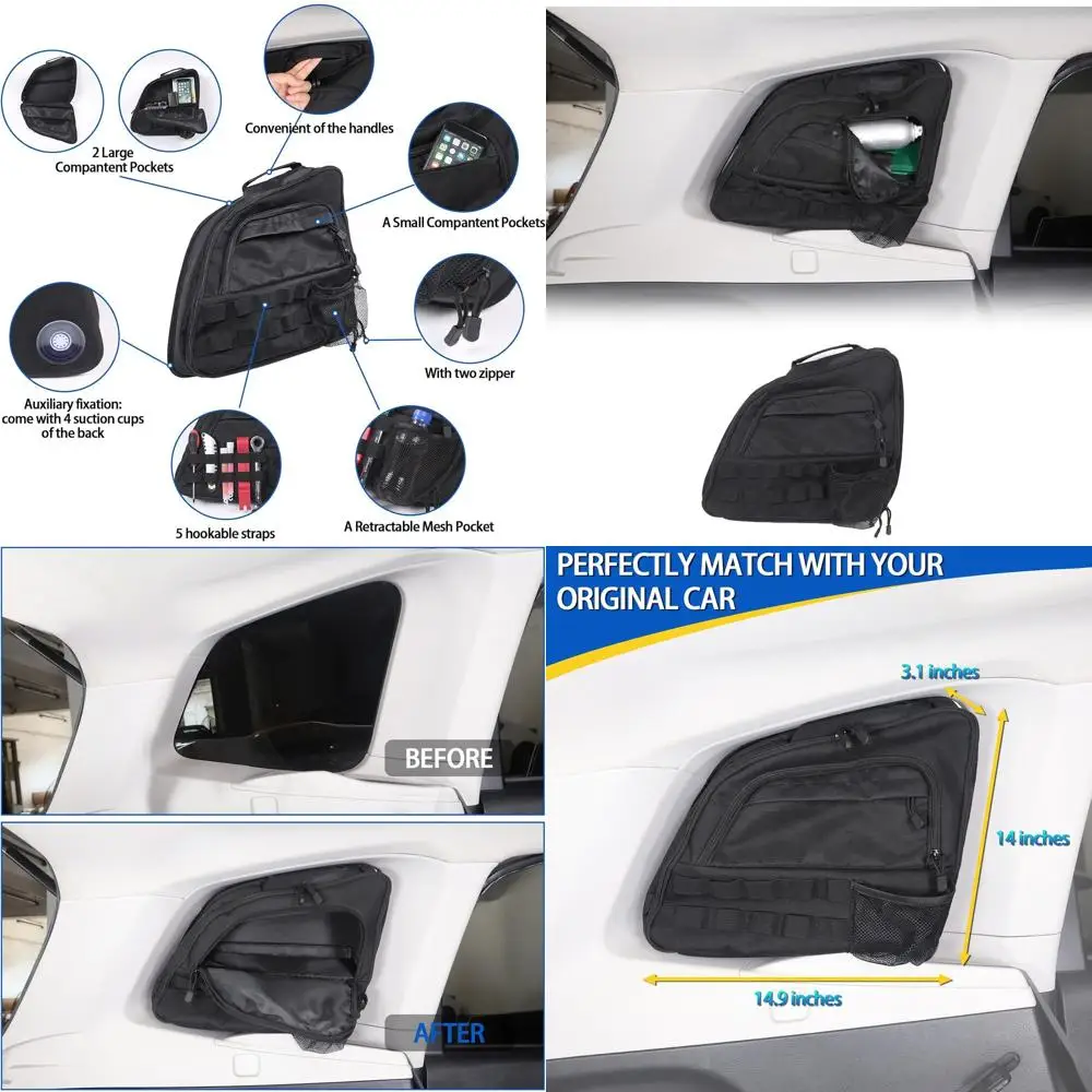 Rear Trunk Storage Organizer Box Compatible with Subaru Forester 2013-2018, Rear Left Window Storage Bag, Car Interior Accessori
Rear Trunk Storage Organizer Box Compatible with Subaru Forester 2013-2018, Rear Left Window Storage Bag, Car Interior Accessori