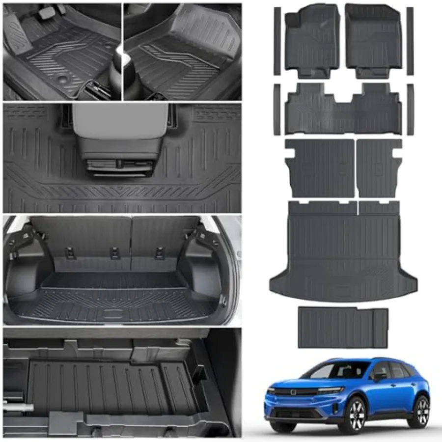 Floor Mats for 2024-2026 Honda Prologue Chevy Blazer EV TPE All Weather Protection Cargo Mat with Backrest Mat Lower Trunk Line
Floor Mats for 2024-2026 Honda Prologue Chevy Blazer EV TPE All Weather Protection Cargo Mat with Backrest Mat Lower Trunk Line