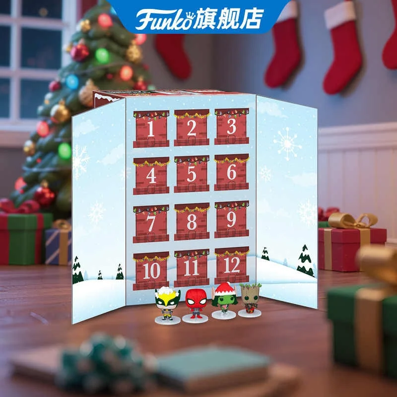 Funko Pop Marvel Spider-Man Blind Box Anime Groot Wolverine Days 12 Countdown Calendar Mystery Boxs Global Limited Edition Toy
Funko Pop Marvel Spider-Man Blind Box Anime Groot Wolverine Days 12 Countdown Calendar Mystery Boxs Global Limited Edition Toy