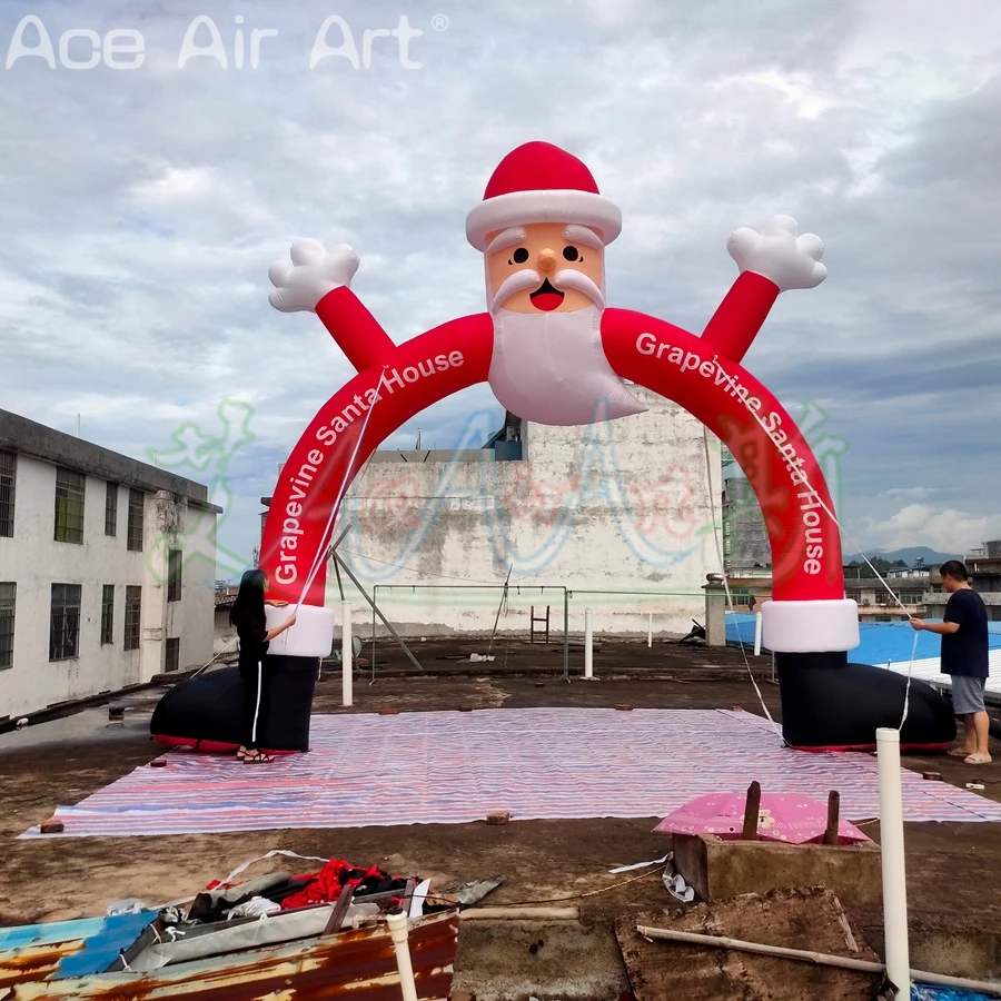 High Quality Inflatable Christmas Event Archway Inflatable Xmas Kind Santa Arch for Outdoor Entrance Decoration
High Quality Inflatable Christmas Event Archway Inflatable Xmas Kind Santa Arch for Outdoor Entrance Decoration
