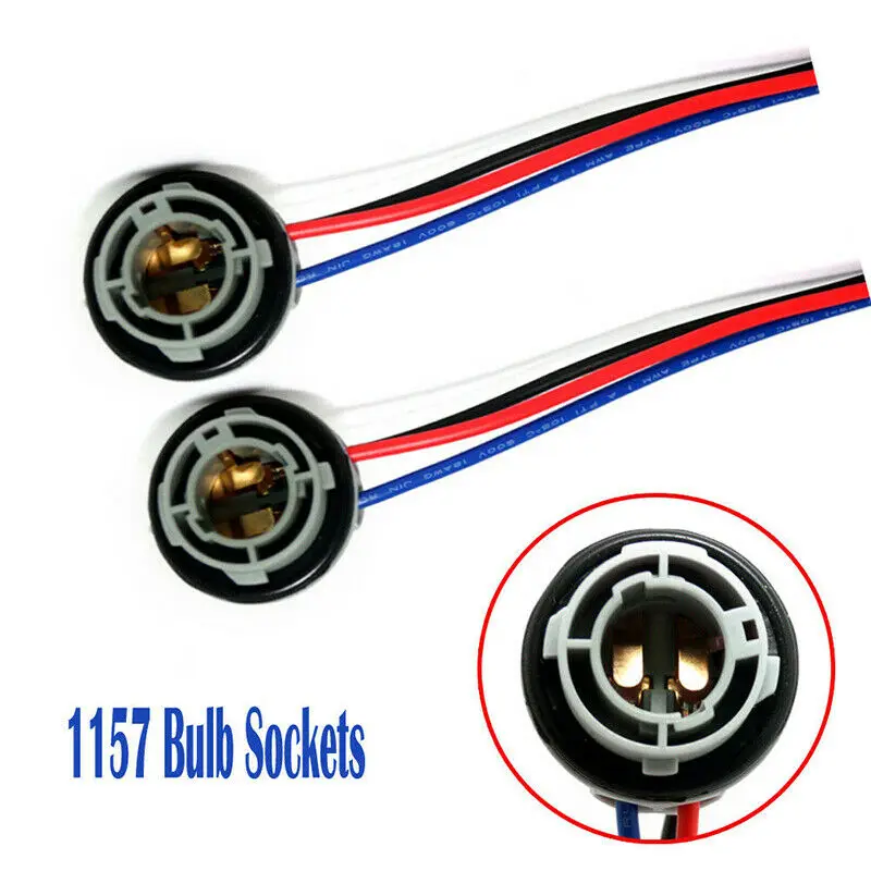 2PCS 12V Car Bulb Holder Socket Adapter With Wire Lamp Holder Turn Signal Light Brake Light Universal Car Lights Accessories
2PCS 12V Car Bulb Holder Socket Adapter With Wire Lamp Holder Turn Signal Light Brake Light Universal Car Lights Accessories