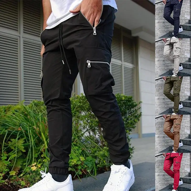 Men's mid Waist Work Sports Pants Four Season Casual Cotton Straight Leg Pants Zipper Decoration No Ironing Required
Men's mid Waist Work Sports Pants Four Season Casual Cotton Straight Leg Pants Zipper Decoration No Ironing Required