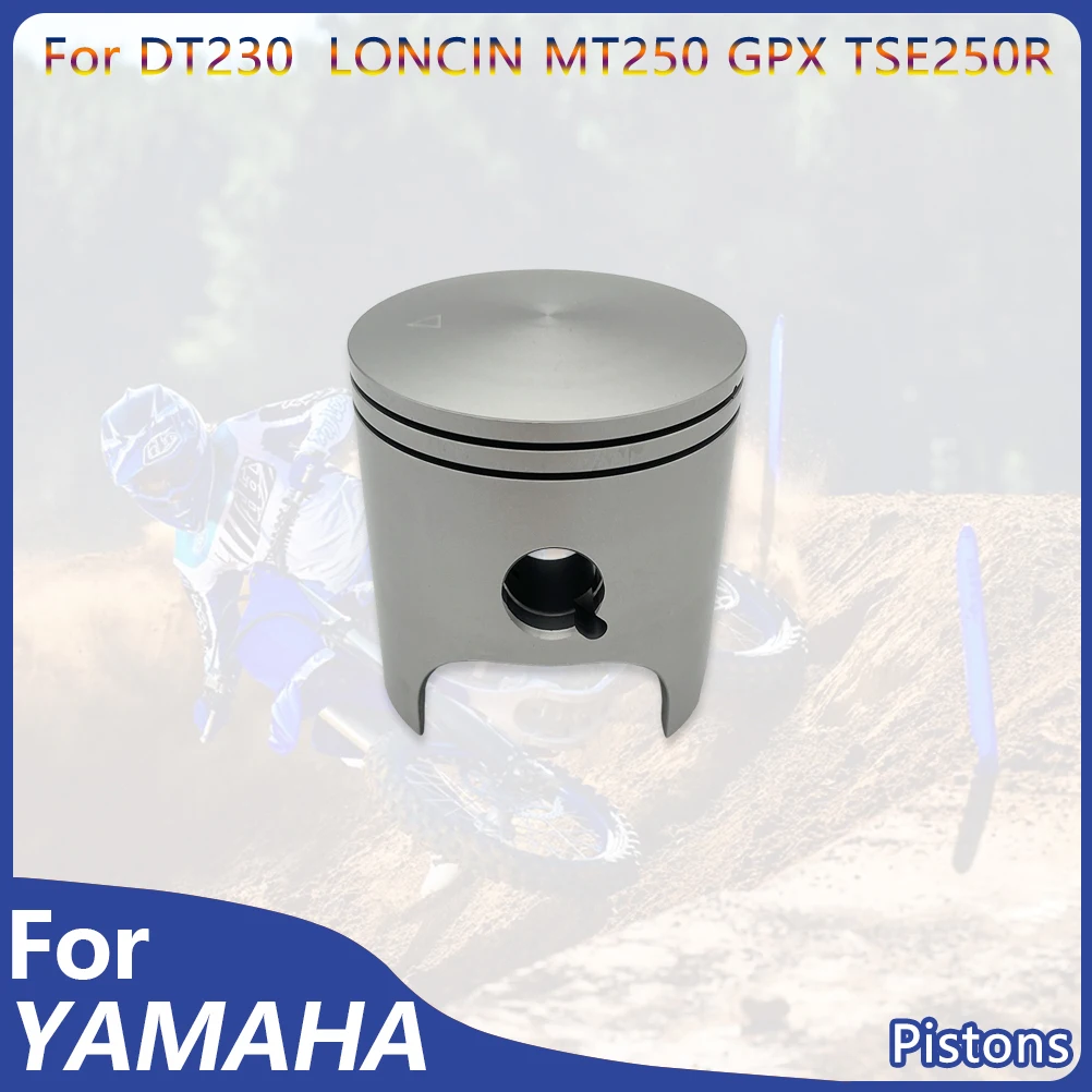 OTOM Forged Racing Pistons For DT230 YAMAHA DT230 LONCIN MT250 GPX TSE250R Dirt Bike Aluminum Motorcycle Engine Part Pistons
OTOM Forged Racing Pistons For DT230 YAMAHA DT230 LONCIN MT250 GPX TSE250R Dirt Bike Aluminum Motorcycle Engine Part Pistons
