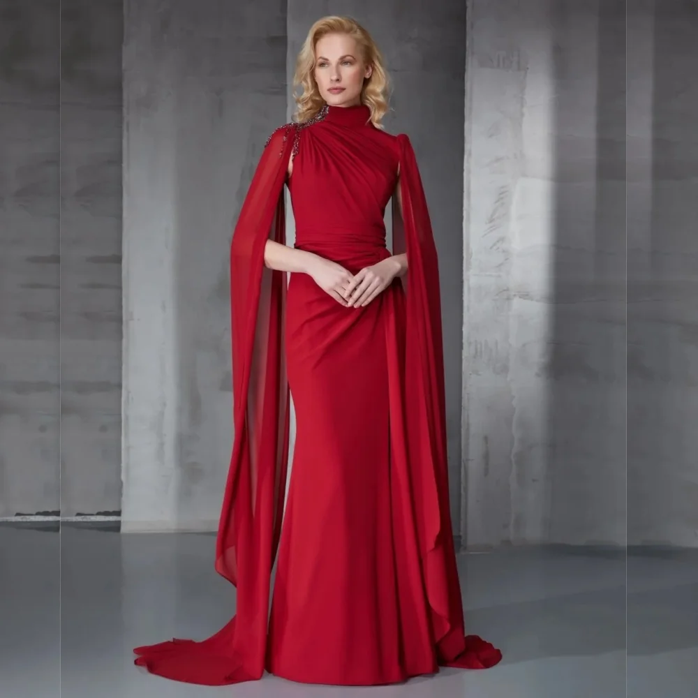 Customized Mother of the Bride Dresses Glitter Applique High Collar Trumpet Long Dresses Elegant Party Gown Wedding Guest Dress
Customized Mother of the Bride Dresses Glitter Applique High Collar Trumpet Long Dresses Elegant Party Gown Wedding Guest Dress