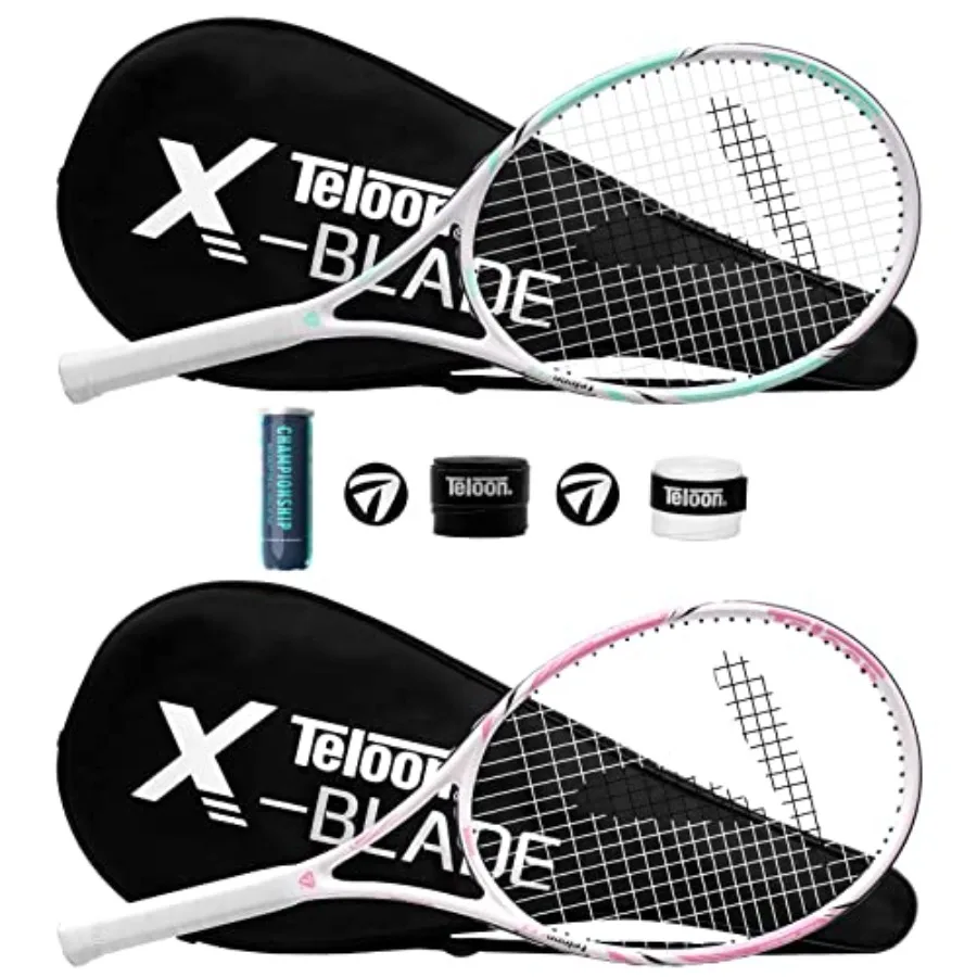 Tennis Rackets for Adults 2 pcs Recreational -27 inch Tennis Racquet for Men and Women College Students Beginner Tennis Racket.
Tennis Rackets for Adults 2 pcs Recreational -27 inch Tennis Racquet for Men and Women College Students Beginner Tennis Racket.