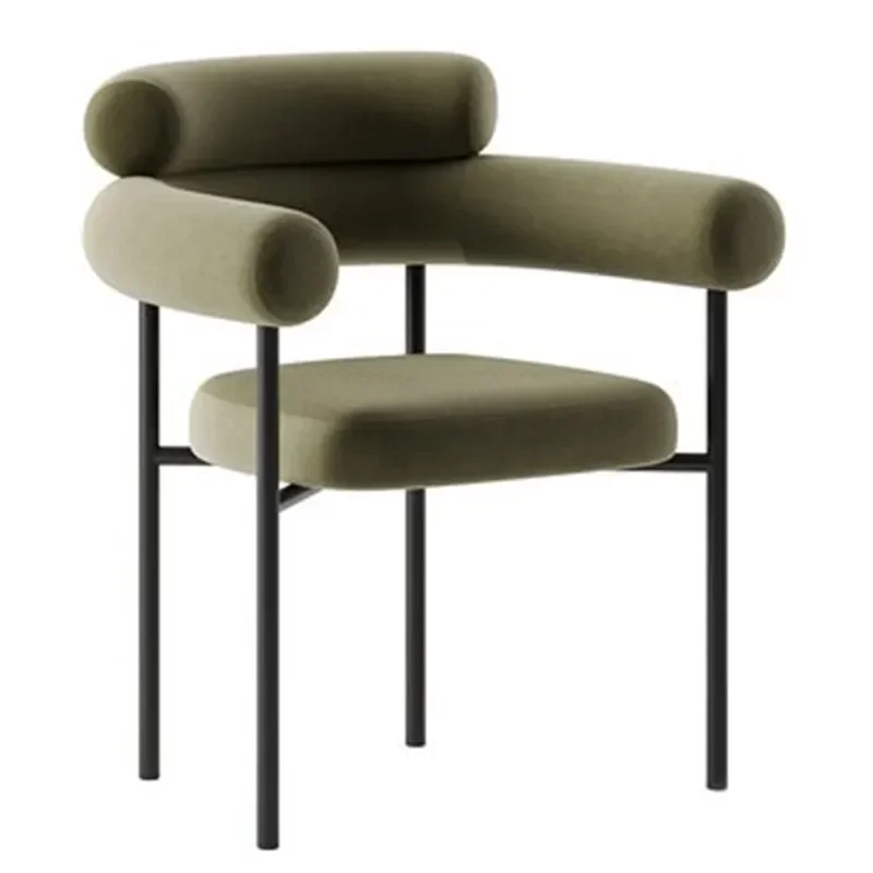 Nordic light luxury metal minimalist dining chair designer simple back chair hotel house quiet wind living room high-end wrought
Nordic light luxury metal minimalist dining chair designer simple back chair hotel house quiet wind living room high-end wrought