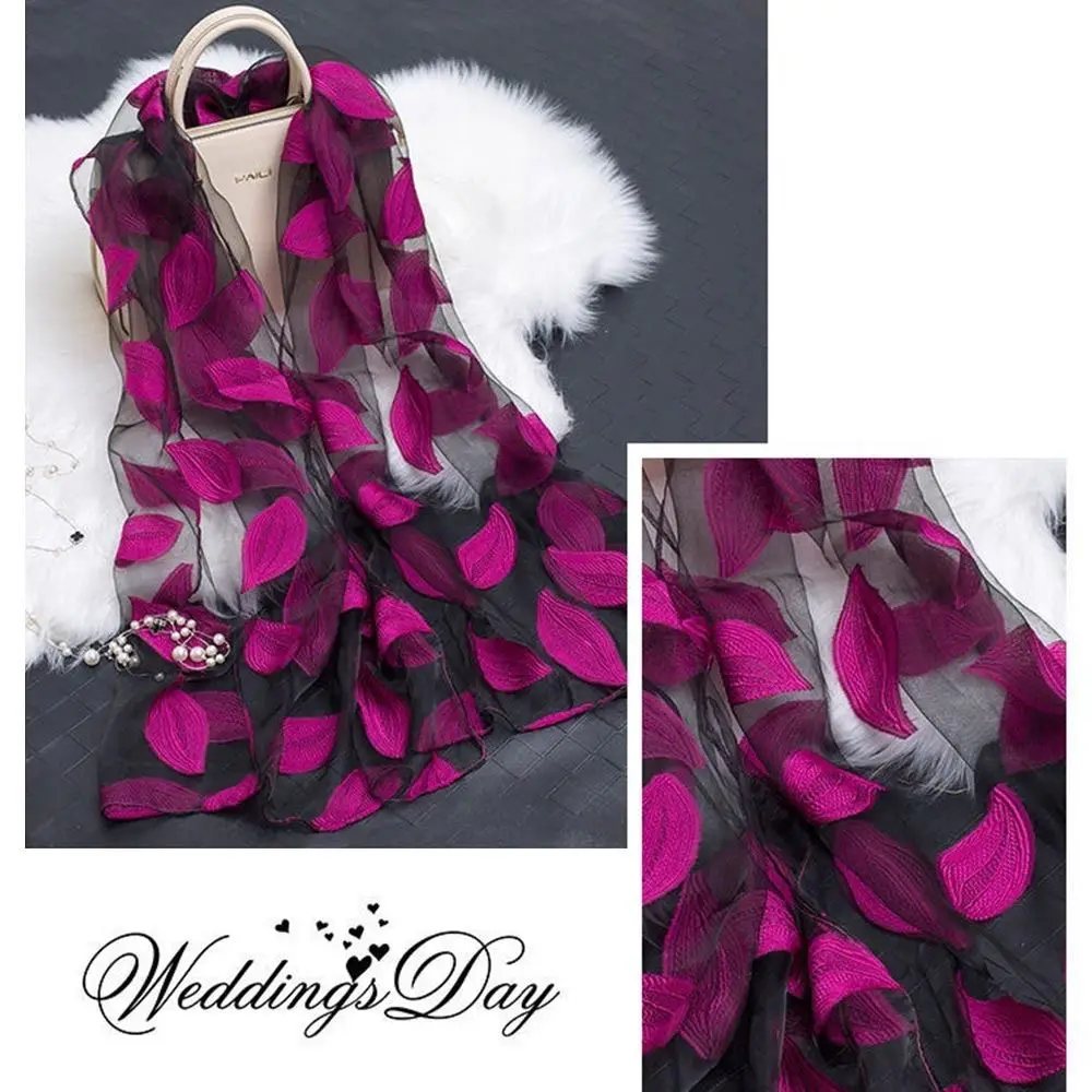 Summer Lightweight Silk Scarf Soft Organza Gauze Shawls Breathable Sheer Wrap Women
Summer Lightweight Silk Scarf Soft Organza Gauze Shawls Breathable Sheer Wrap Women