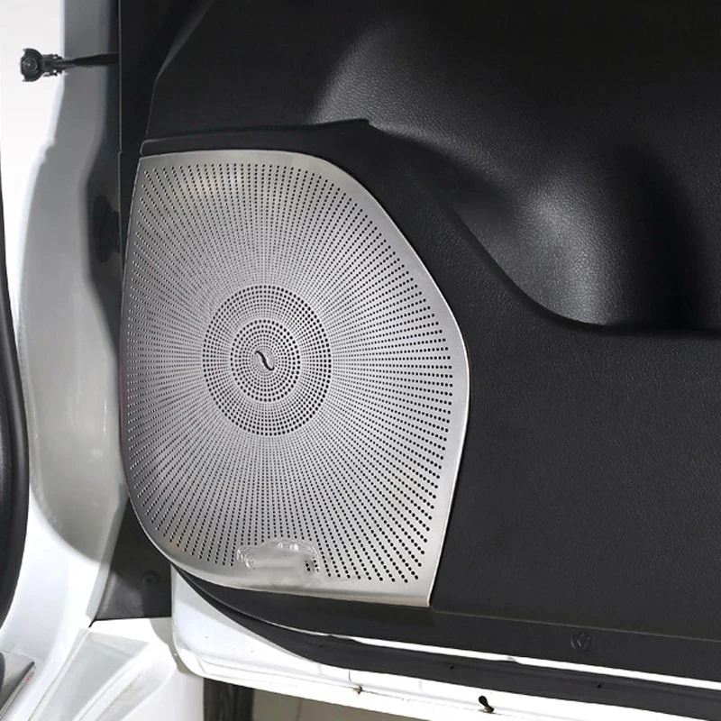 For Lexus LX570 LX 570 stainless steel Door Speaker Ring Cover door Audio Sound Frame Loudspeaker Sticker decoration Accessories
For Lexus LX570 LX 570 stainless steel Door Speaker Ring Cover door Audio Sound Frame Loudspeaker Sticker decoration Accessories