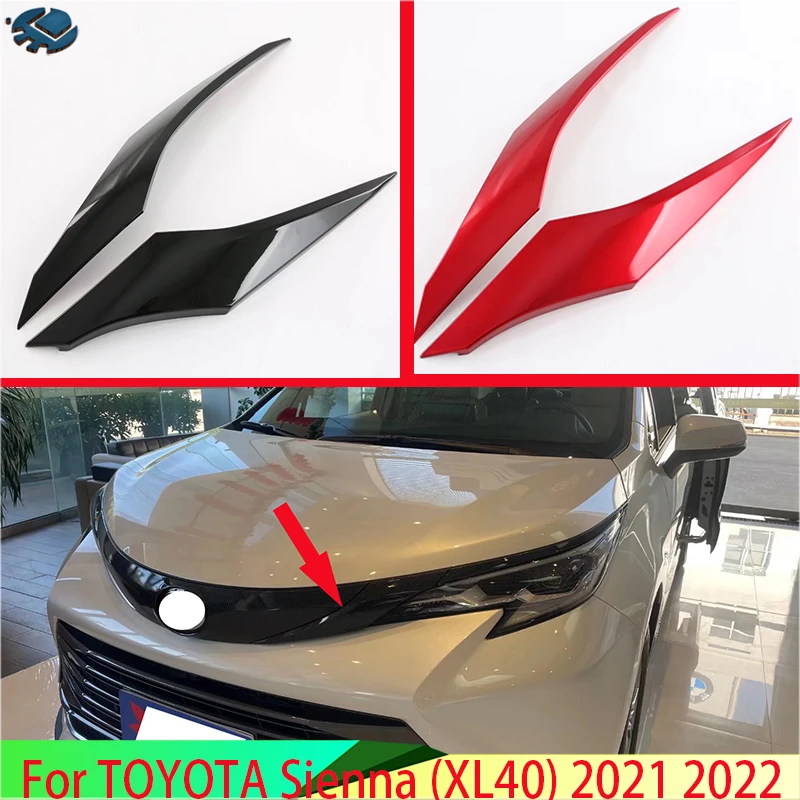 Для TOYOTA Sienna (XL40) 2021 2022, автомобильные аксессуары, красное фортепиано, черная передняя центральная сетчатая решетка, крышка радиатора, накладка
Для TOYOTA Sienna (XL40) 2021 2022, автомобильные аксессуары, красное фортепиано, черная передняя центральная сетчатая решетка, крышка радиатора, накладка