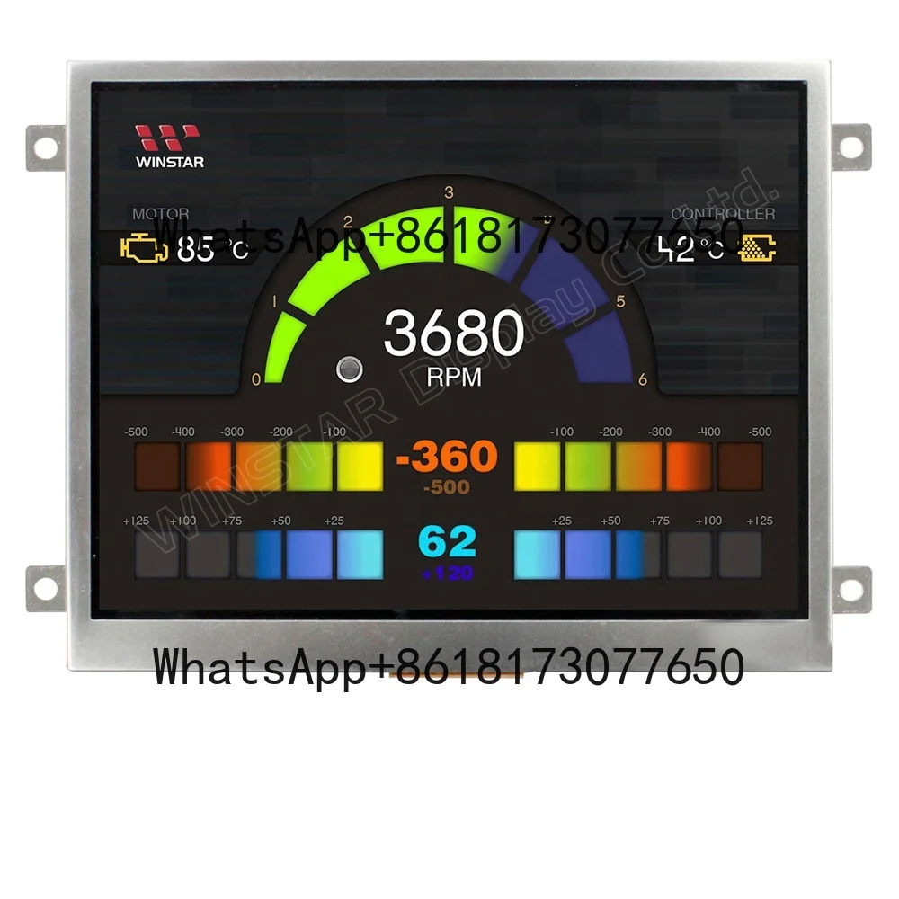 320X240 Hot Sale Winstar SSD1963 5.7 "TFT Display Panel TFT LCD Control Panel TFT Display 320x240
320X240 Hot Sale Winstar SSD1963 5.7 "TFT Display Panel TFT LCD Control Panel TFT Display 320x240