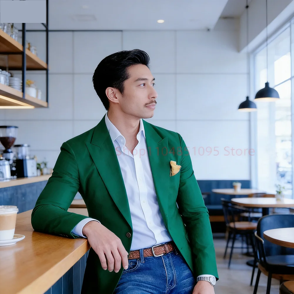 Men's Beige_Azure Celeste Linen Ternos Slim Fit Summer Beach Wedding Smoking Jacket Casual Lapel Blazer for All Seasons
Men's Beige_Azure Celeste Linen Ternos Slim Fit Summer Beach Wedding Smoking Jacket Casual Lapel Blazer for All Seasons