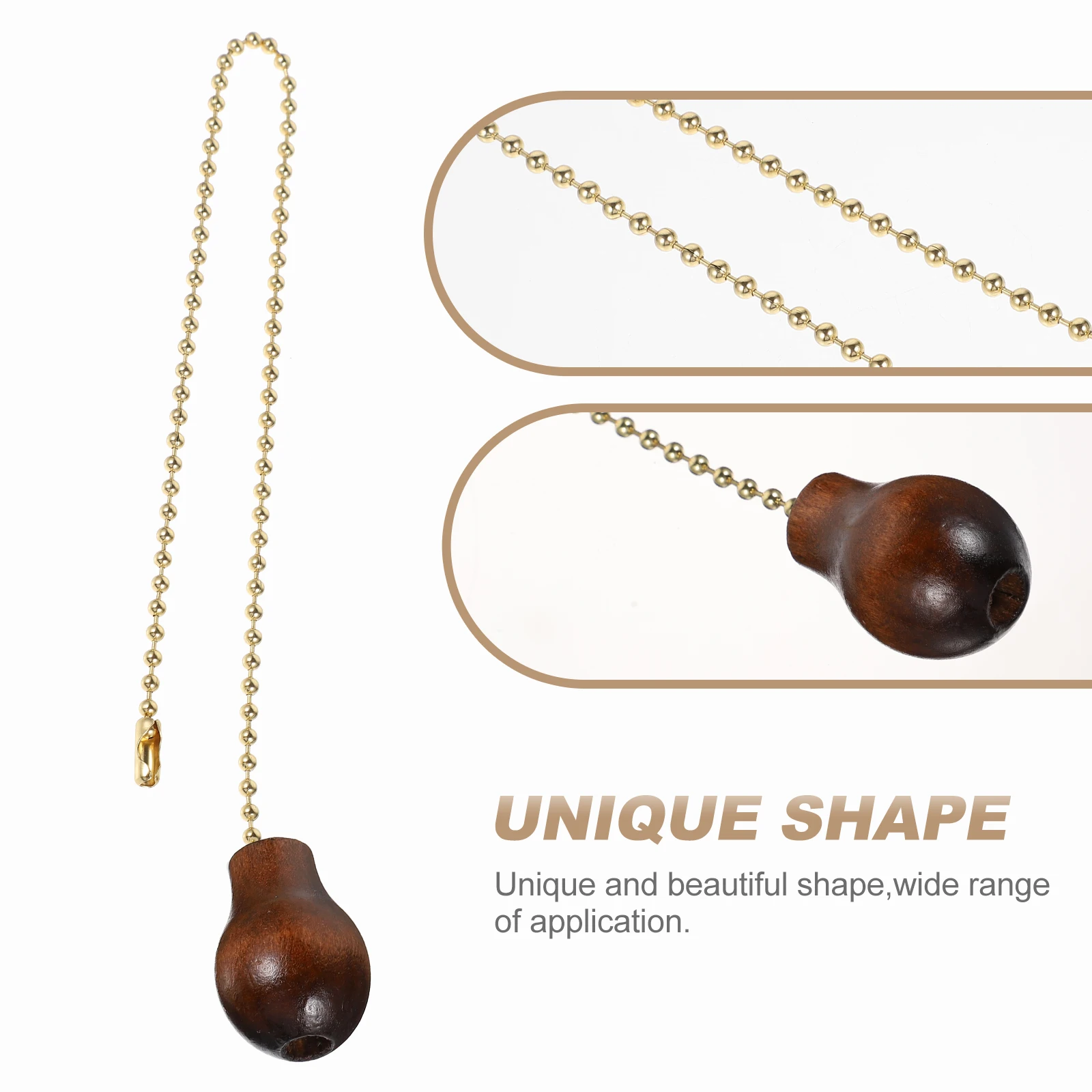 4pcs 12Inch Wooden Gourd Shape Fan Pull Chains Light Hanging Pendant For Chandelier Ceiling Lamp Decor Pulling Chain Replacement
4pcs 12Inch Wooden Gourd Shape Fan Pull Chains Light Hanging Pendant For Chandelier Ceiling Lamp Decor Pulling Chain Replacement