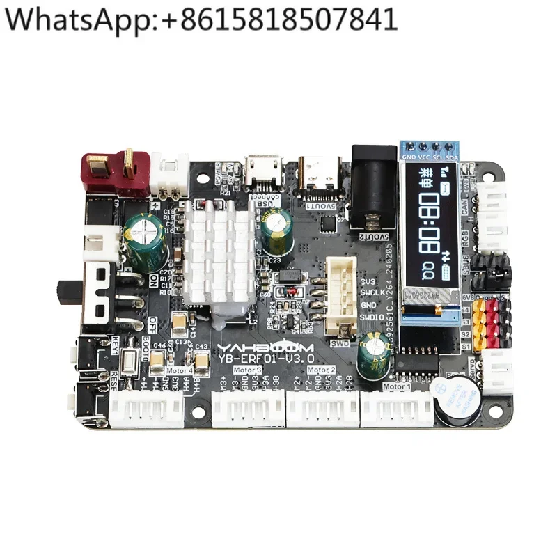 Контроллер робота ROS Тележка ROS2 Моторный привод IMU Плата расширения STM32 JETSON
Контроллер робота ROS Тележка ROS2 Моторный привод IMU Плата расширения STM32 JETSON