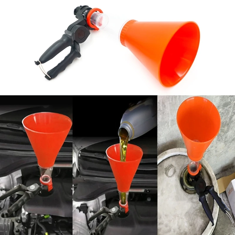 Fast Clamps Universal Oil Filter, Engine Oil Funnel Set, Oil Changing Set, Spill Frees Oil Filling Funnel
Fast Clamps Universal Oil Filter, Engine Oil Funnel Set, Oil Changing Set, Spill Frees Oil Filling Funnel