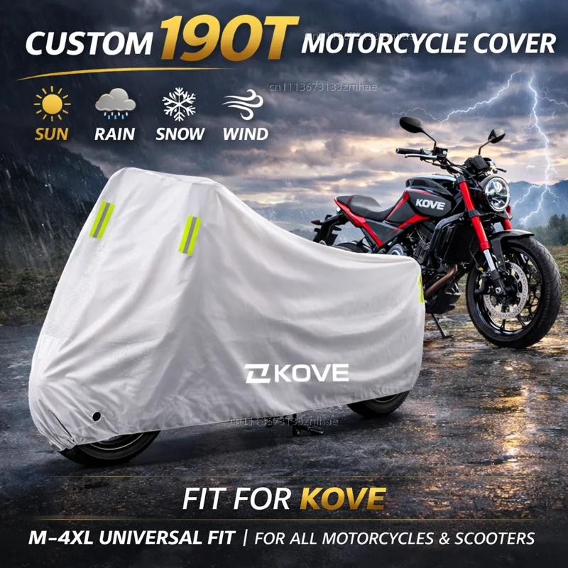 For KOVE 800X Pro/Rally 525X 500X 400X 800 525 500 400 X Motorcycle Cover Waterproof UV Protective All Weather Cover
For KOVE 800X Pro/Rally 525X 500X 400X 800 525 500 400 X Motorcycle Cover Waterproof UV Protective All Weather Cover