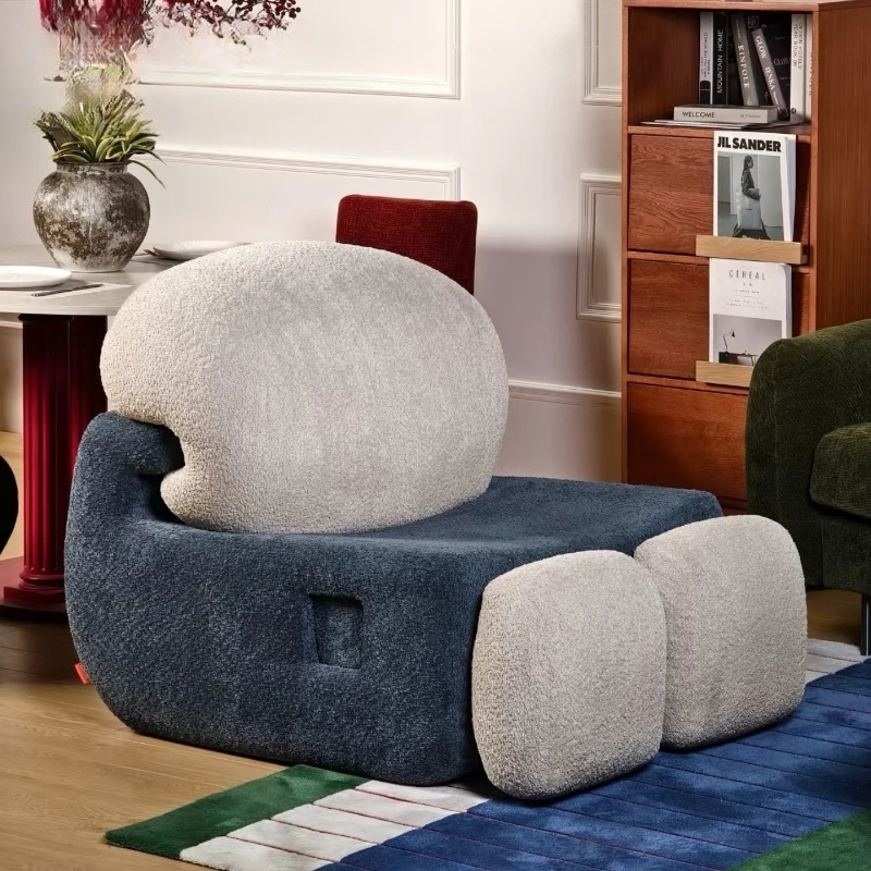 Nordic Retro Niche Creative Special-shaped Module Combination Pebble Lazy Casual Fabric Building Block Sofa
Nordic Retro Niche Creative Special-shaped Module Combination Pebble Lazy Casual Fabric Building Block Sofa