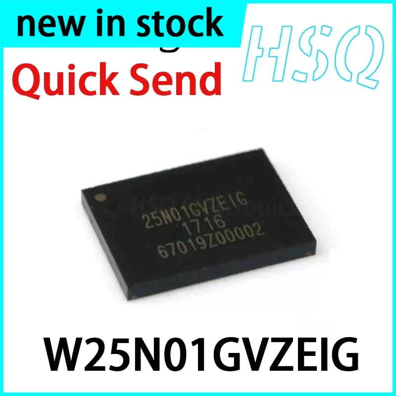 5PCS New W25N01GVZEIG 25N01GVZEIG WSON-8 1G Memory Chip
5PCS New W25N01GVZEIG 25N01GVZEIG WSON-8 1G Memory Chip