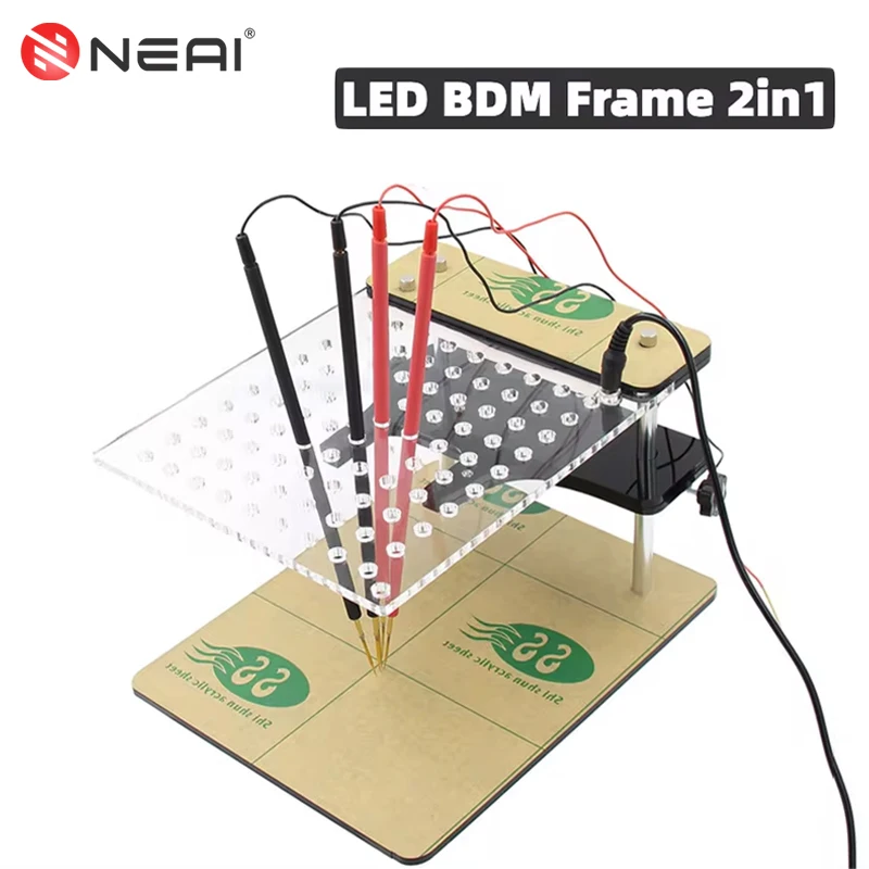 Светодиодная рамка BDM, зонд, ручка 2 в 1, адаптер для рамки, стол для KTAG KESS Fgtech BDM100, программатор ECU, инструмент для настройки чипа, мигалка, тестер
Светодиодная рамка BDM, зонд, ручка 2 в 1, адаптер для рамки, стол для KTAG KESS Fgtech BDM100, программатор ECU, инструмент для настройки чипа, мигалка, тестер