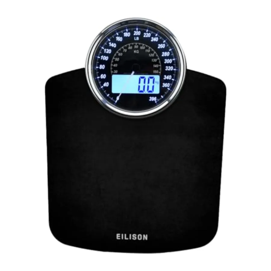 2-in-1 Digital Analog Weighing Scale for Body Weight-400lbs 4 High Precision GX Sensor Accurate Thick Tempered Glass Extra Larg
2-in-1 Digital Analog Weighing Scale for Body Weight-400lbs 4 High Precision GX Sensor Accurate Thick Tempered Glass Extra Larg