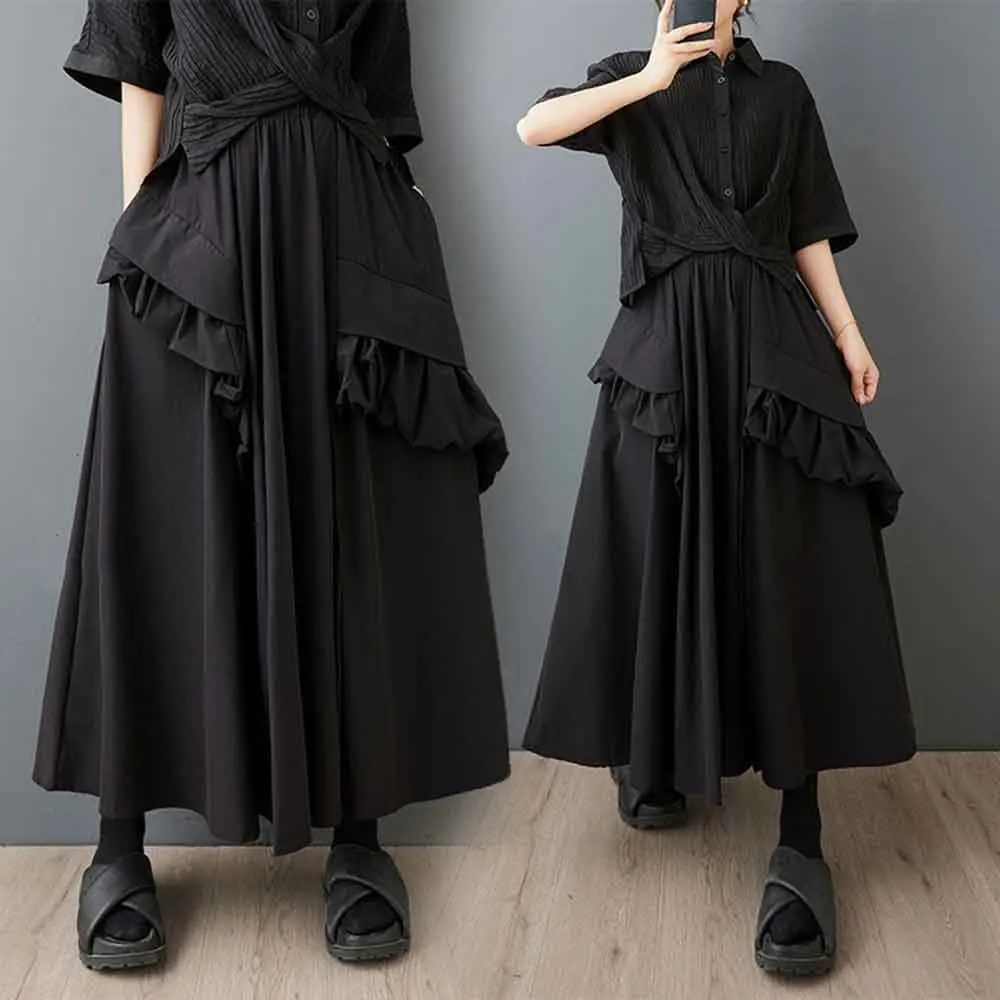 Winter New Men's Solid Color Skirt Pants Unisex American Retro Fashion Trendy Street Casual Loose Niche Breathable Men's Bottoms
Winter New Men's Solid Color Skirt Pants Unisex American Retro Fashion Trendy Street Casual Loose Niche Breathable Men's Bottoms