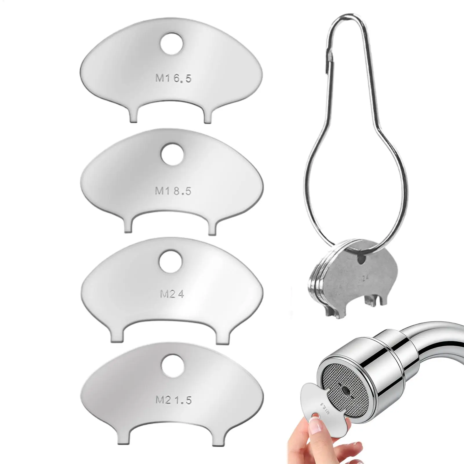 Набор из 4 ключей для аэраторов смесителей M16.5/18.5, M21.5, M24, сменные ключи для снятия резьбовых смесителей, аксессуары для инструментов
Набор из 4 ключей для аэраторов смесителей M16.5/18.5, M21.5, M24, сменные ключи для снятия резьбовых смесителей, аксессуары для инструментов